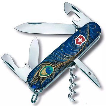 Швейцарський ніж Victorinox Spartan Ukraine 91 мм 13 функцій Чарівне перо Жар-Птиці (1.3603.3_T3150pw) V77552816 фото