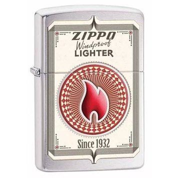 Зажигалка Zippo Trading Cards Серебристая 28831 V77550566 фото