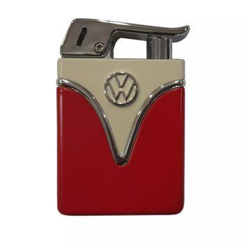 Зажигалка газовая пьезо Licences VW Metal Lighter Tank Жёлто-красная (40610129YERED) V77550591 фото
