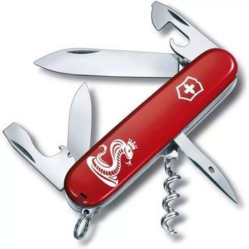 Швейцарський ніж Victorinox Spartan Zodiac Кобра з короною 1.3603.Z4330u V77554168 фото