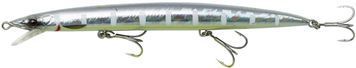 Воблер Gear Sandeel Jerk Minnow S 175mm 29.0g Zebra Glow 18541689 фото