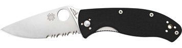 Ніж Spyderco Tenacious G-10 Напівсеррейтор C122GPS 871042 фото