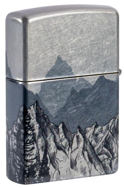 Запальничка Zippo 46280 Mountain Sketch Design ZP77890009 фото