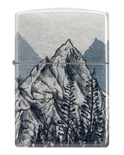 Запальничка Zippo 46280 Mountain Sketch Design ZP77890009 фото