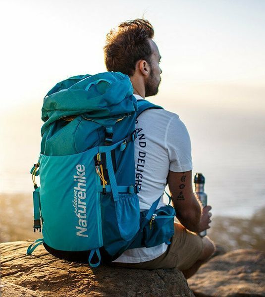 Рюкзак туристичний Naturehike NH18Y045-Q, 45 л, Блакитний 83010 фото