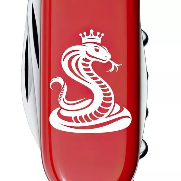 Швейцарский нож Victorinox Spartan Zodiac Кобра с короной 1.3603.Z4330u V77554168 фото