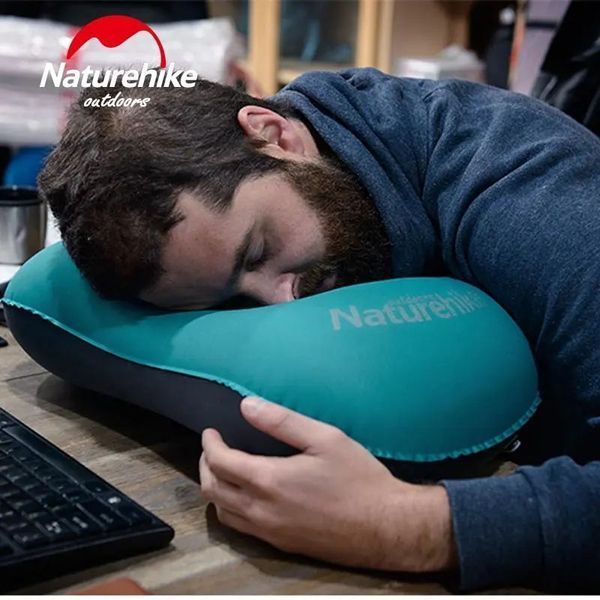 Подушка надувна Naturehike Ultralight TPU NH17T013-Z, блакитна 67165 фото