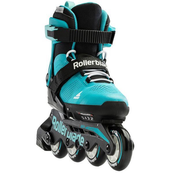 Rollerblade роликові ковзани Microblade aqua-black 36.5-40 29282 фото