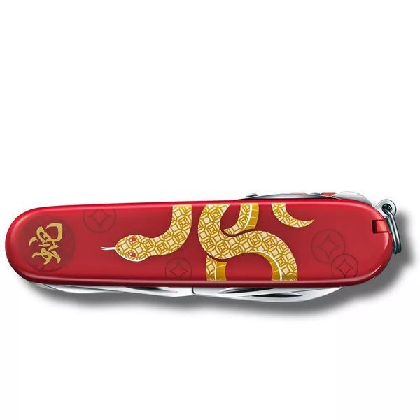 Швейцарский нож Victorinox Huntsman Year of the Snake 2025 91 мм 16 функций Красный (1.3714.E14) V77552795 фото