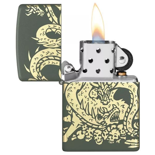 Бензинова запальничка Zippo 221 Dragon Design (48907) V77550063 фото