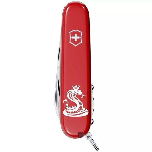 Швейцарский нож Victorinox Spartan Zodiac Кобра с короной 1.3603.Z4330u V77554168 фото