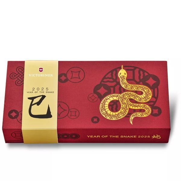 Швейцарский нож Victorinox Huntsman Year of the Snake 2025 91 мм 16 функций Красный (1.3714.E14) V77552795 фото