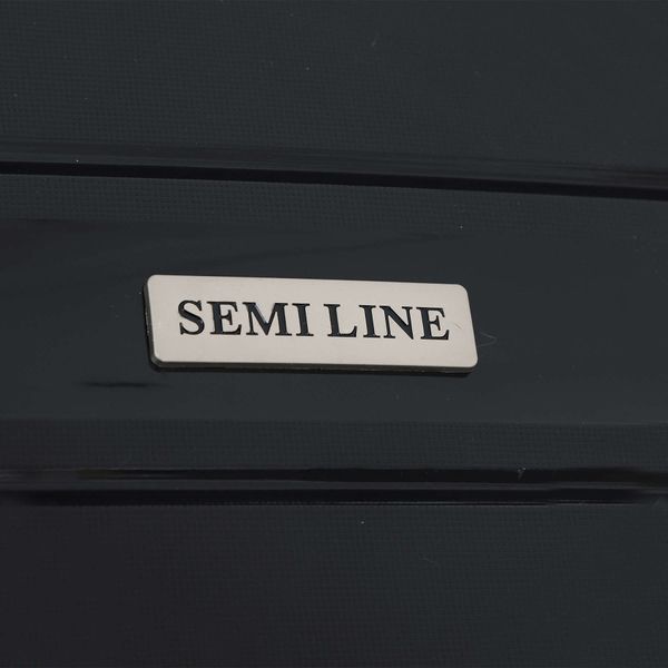 Чемодан Semi Line 20" (S) Black (T5618-1) DAS302317 фото
