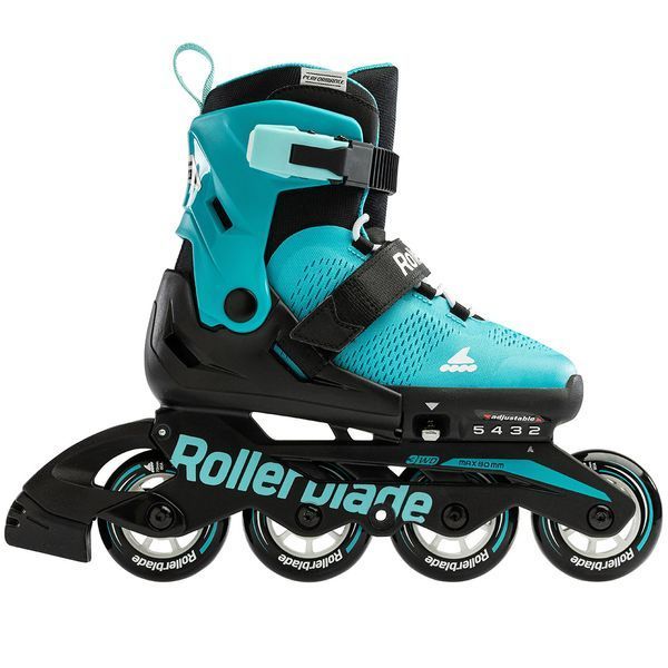 Rollerblade роликові ковзани Microblade aqua-black 36.5-40 29282 фото