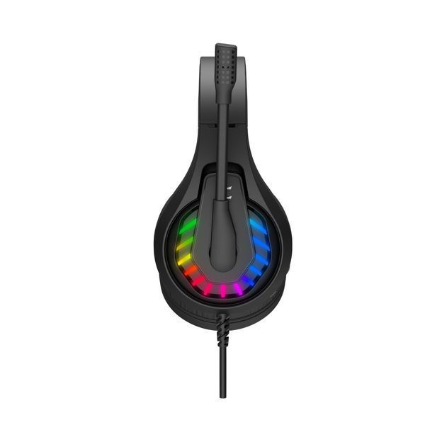 Гарнитура игровая Bloody G230p с LED подсветкой, черный цвет, USB+3.5 jack G230p Bloody (Black) 1605587 фото