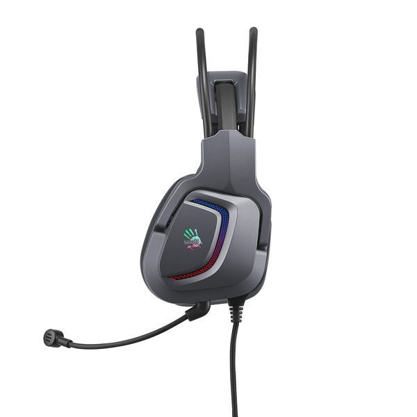 Гарнітура ігрова Bloody G575 Grey з підсвічуванням, USB G575 Bloody (Grey) 1605474 фото