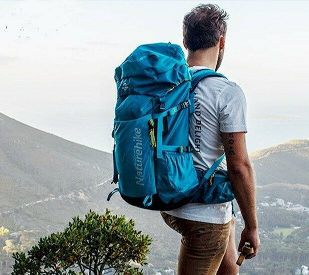 Рюкзак туристичний Naturehike NH18Y045-Q, 45 л, Блакитний 83010 фото