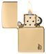 Запальничка Zippo Armor High Polish Brass Flame Design 46397 V77553985 фото 2