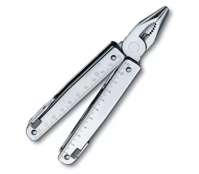 Мультитул Victorinox SwissTool X Plus 6 слоев, 3с набором бит, Г-образным ключом и штопором, нейлоновый чехол 3.0338.N V77554241 фото