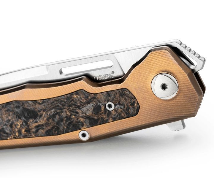 Нож Lionsteel Q4ttro Titanium Bronze Q4 BR 392173 фото