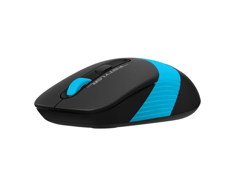 Миша бездротова A4Tech Fstyler FG10S (Blue), безшумна, USB, колір чорний+блакитний FG10S (Blue) 1604568 фото