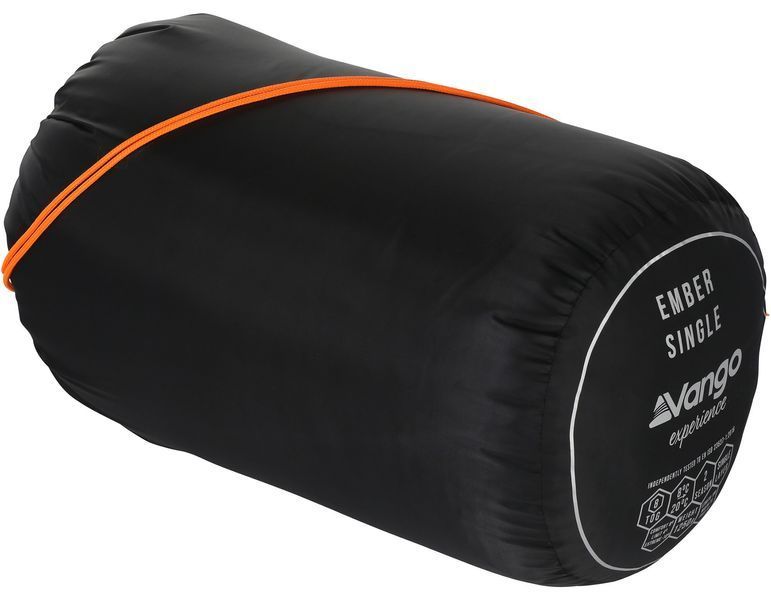 Спальний мішок Vango Ember Single/+4&deg;C Black Left (SBQEMBER B05TJ8) 929153 фото