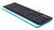 Клавіатура A4Tech Fstyler FKS10 (Blue), USB, колір чорний+ синій FKS10 (Blue) 1605230 фото 3