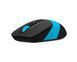Миша бездротова A4Tech Fstyler FG10S (Blue), безшумна, USB, колір чорний+блакитний FG10S (Blue) 1604568 фото 5