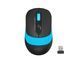 Миша бездротова A4Tech Fstyler FG10S (Blue), безшумна, USB, колір чорний+блакитний FG10S (Blue) 1604568 фото 1