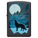 Зажигалка бензиновая Zippo Wolf And Moon Design (29864) V77550573 фото 3