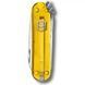 Швейцарський ніж Victorinox Classic 58 мм 7 функцій Жовтий напівпрозорий (0.6223.T81G) V77552851 фото 2