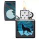 Зажигалка бензиновая Zippo Wolf And Moon Design (29864) V77550573 фото 2