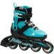 Rollerblade роликові ковзани Microblade aqua-black 36.5-40 29282 фото 1