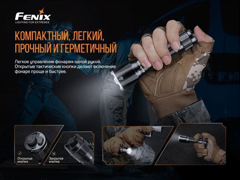 Фонарь ручной Fenix ​​TK16 V2.0, Зеленый 98829 фото