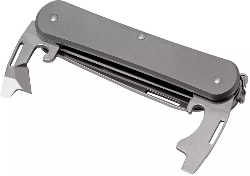 Ніж багатофункціональний Fox Vulpis Titanium Gray 3 інструменти FX-VP130-3 TI 17530709 фото