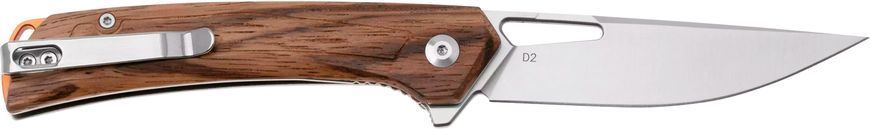Ніж Fox Sneaky Zebra Wood D2 BF-768 W 17530697 фото