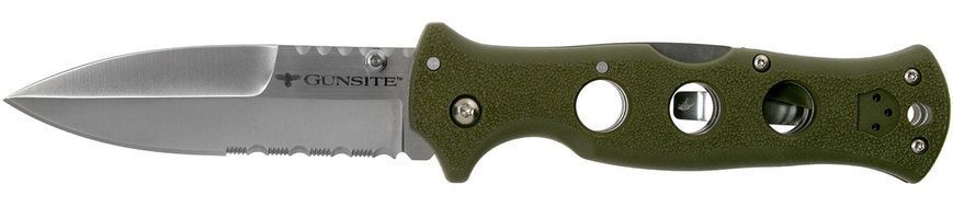 Нож Cold Steel Counter Point I Gunsite Зелёный CS-10ABV1 12601488 фото