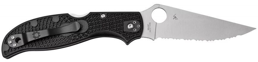 Ніж Spyderco Stretch 2 XL Serrator FRN Серейтор C258SBK 871529 фото