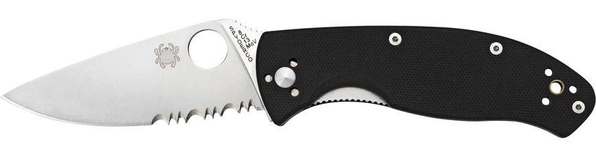 Нож Spyderco Tenacious G-10 Полусеррейтор C122GPS 871042 фото