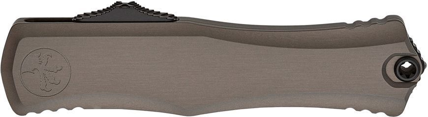Ніж Microtech Hera II Recurved Drop Point BB Aluminum Natural Clear 1705-1NC 14090623 фото