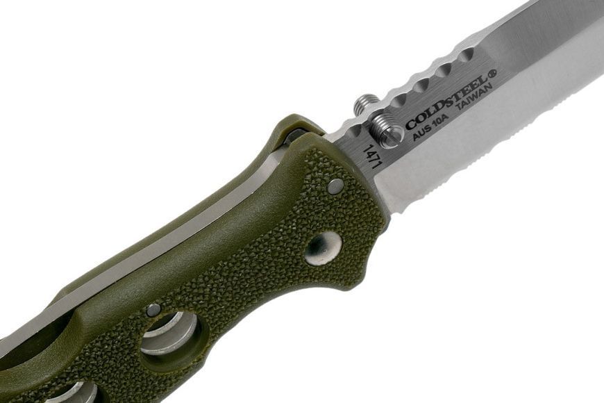 Нож Cold Steel Counter Point I Gunsite Зелёный CS-10ABV1 12601488 фото