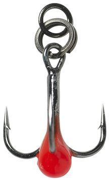 Тройник Savage Gear SGY 1X Ring Rigged #10 Hotspot (8 шт/уп) 18542274 фото