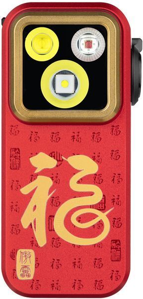 Ліхтар Olight Oclip Pro Fortune Snake Special Edition Red (500 Lm) 0.0000.3132 23704832 фото