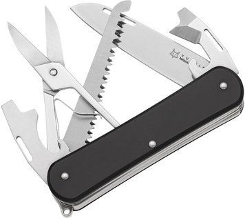 Ніж багатофункціональний Fox Vulpis Aluminium Black 5 інструментів FX-VP130-SF5 BK 17530688 фото