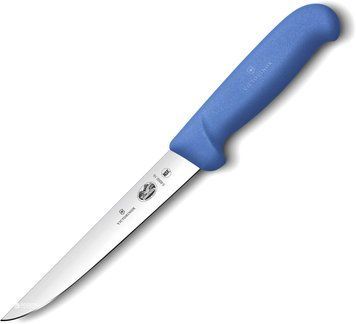 Нож кухонный разделочный Victorinox Fibrox 15 см Синий 5.6002.15 4007943 фото