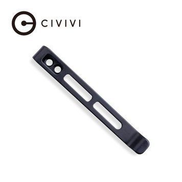 Кліпса кишенькова сталева Civivi без гвинтів CA-06A-V1 100002202 фото