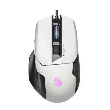 Миша ігрова A4Tech W70 Max Bloody, колір білий+чорний, активоване ПЗ Bloody W70 Max Bloody (Panda White) 1604869 фото