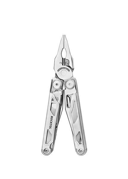 Мультитул Rocktol SK05 29-в-1 с нейлоновым чехлом, битами и запасными аксессуарами SK05 4009008 фото