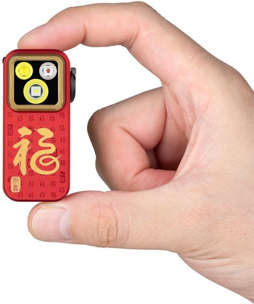 Ліхтар Olight Oclip Pro Fortune Snake Special Edition Red (500 Lm) 0.0000.3132 23704832 фото