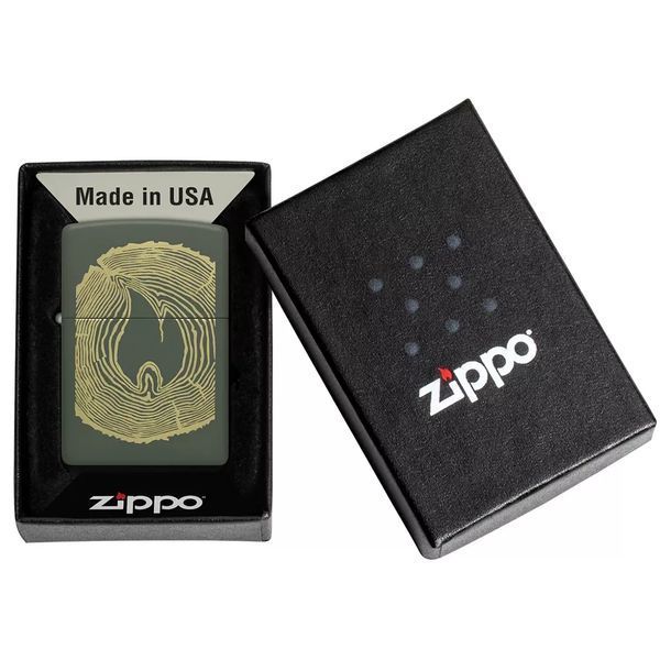 Зажигалка бензиновая Zippo Wood Ring Design (48959) V77550916 фото
